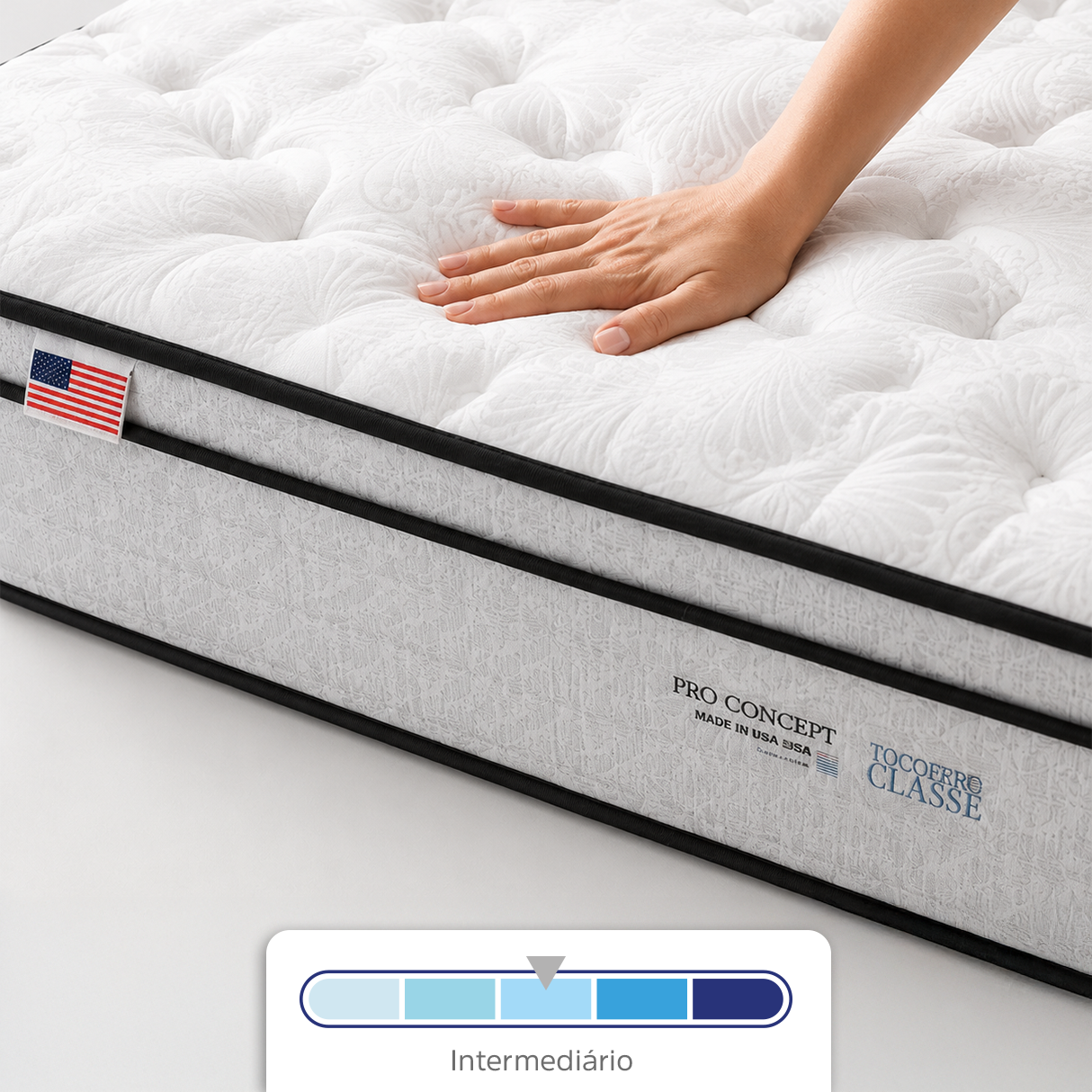 Colchão Pró Concept  Molas Ensacadas Soft Gel